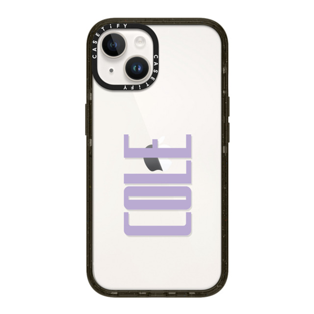 CASETiFY iPhone 14 ケース ブラック インパクトケース Custom Case - Cole