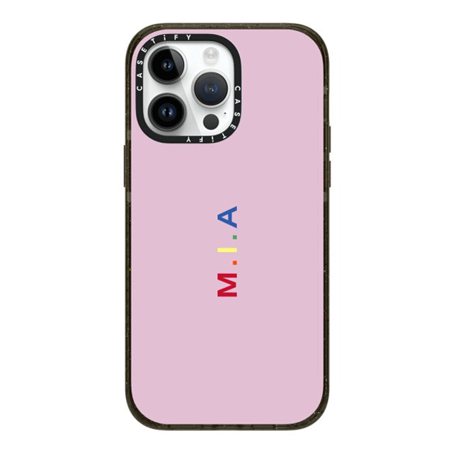 CASETiFY iPhone 14 Pro Max ケース ブラック インパクトケース MagSafe対応 Custom Case - m. i.a