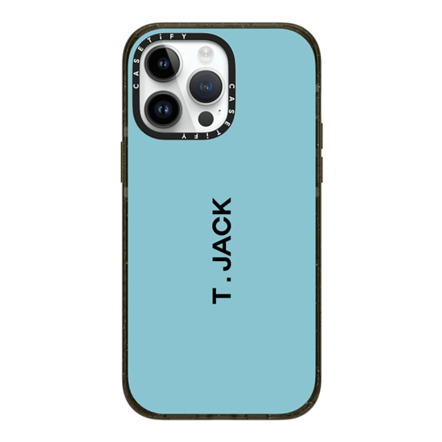 CASETiFY iPhone 14 Pro Max ケース ブラック インパクトケース MagSafe対応 Custom Case - t. Jack