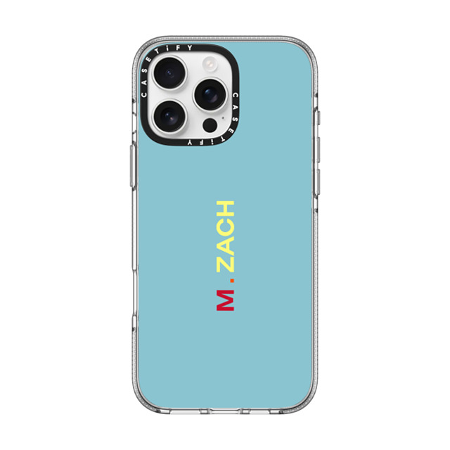 CASETiFY iPhone 16 Pro Max ケース クリア クリア ケース MagSafe対応 Custom Case - m. Zach