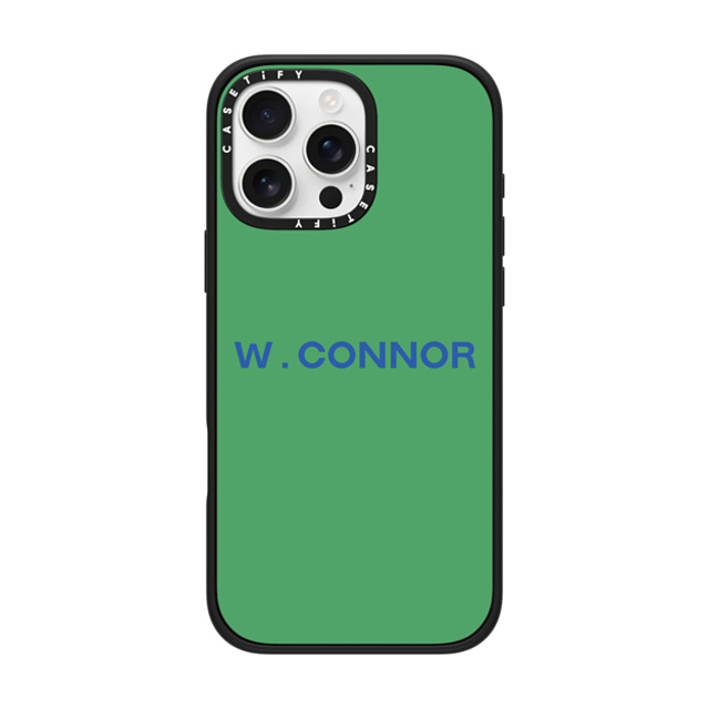 CASETiFY iPhone 16 Pro Max ケース マットブラック インパクトケース MagSafe対応 Custom Case - w. Connor