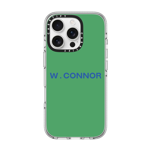 CASETiFY iPhone 16 Pro ケース クリア クリア ケース MagSafe対応 Custom Case - w. Connor