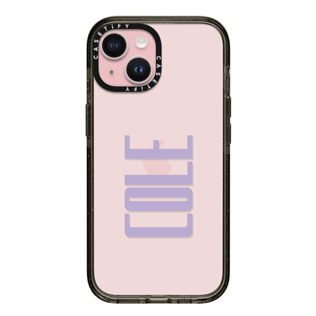 CASETiFY iPhone 15 ケース ブラック インパクトケース Custom Case - Cole