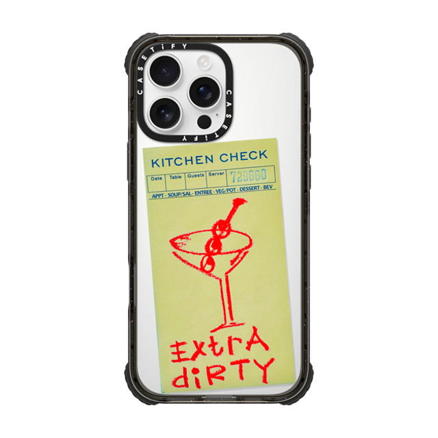 Laundry Room Studios x CASETiFY iPhone 16 Pro Max Case Black ウルトラ インパクトケース MagSafe 対応 Extra Dirty Laundry Room Studios x CASETiFY iPhone 16 Pro Max Case Black ウルトラ インパクトケース MagSafe 対応 Extra Dirty