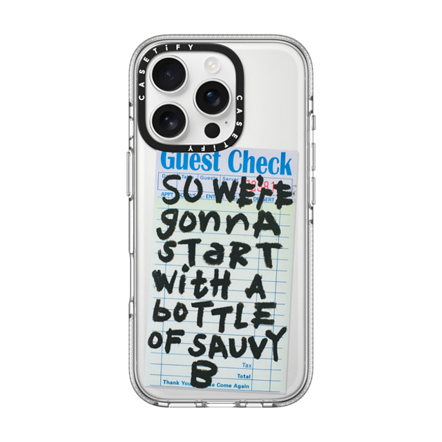Laundry Room Studios x CASETiFY iPhone 16 Pro Case Clear Clear Case MagSafe Compatible So we're gonna start with a bottle of Sauvy B Mother's Day Laundry Room Studios x CASETiFY iPhone 16 Pro Case Clear Clear Case MagSafe Compatible So we're gonna start with a bottle of Sauvy B Mother's Day