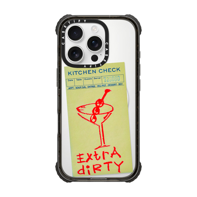 Laundry Room Studios x CASETiFY iPhone 16 Pro Case Black ウルトラ インパクトケース MagSafe 対応 Extra Dirty Laundry Room Studios x CASETiFY iPhone 16 Pro Case Black ウルトラ インパクトケース MagSafe 対応 Extra Dirty