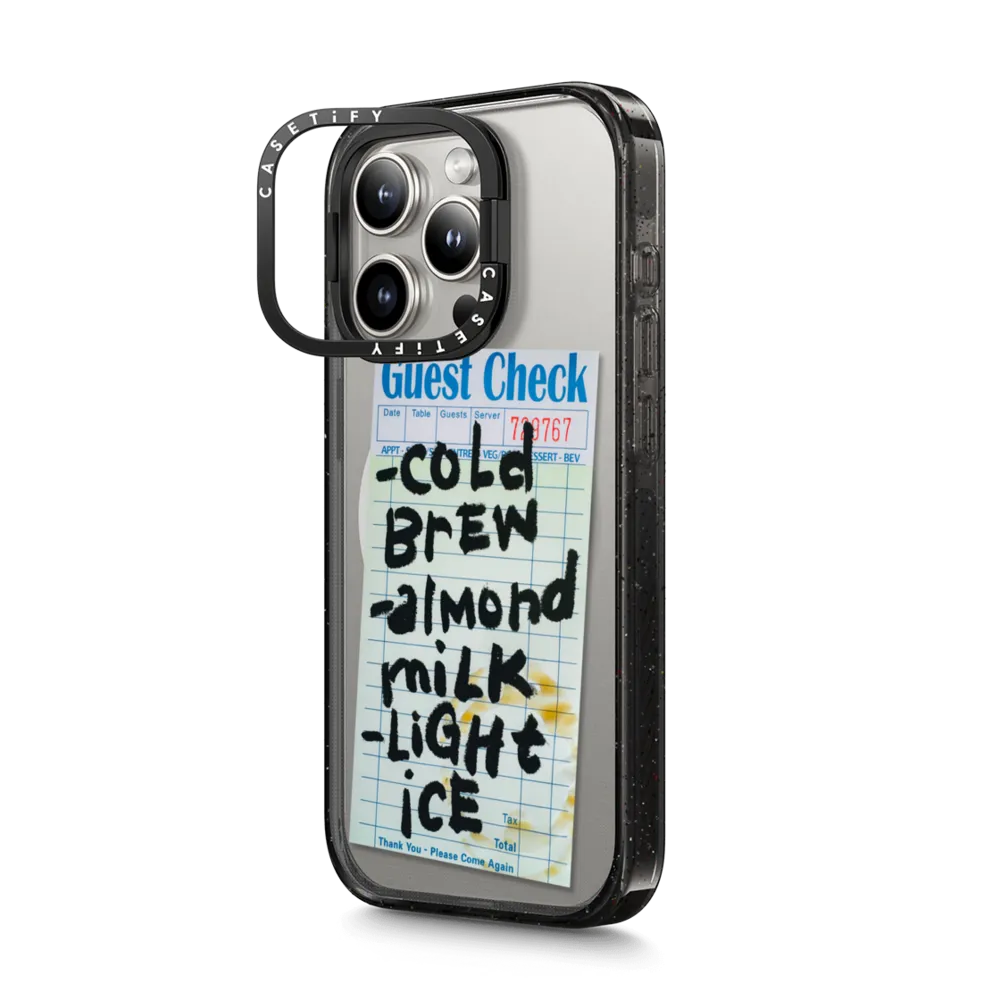 Impact Ring Stand iPhone 16 Pro Max Case MagSafe Compatible - Cold Brew Almond Milk Light Ice