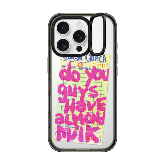 Laundry Room Studios x CASETiFY iPhone 16 Pro Case Typography Black インパクトリングスタンドケース MagSafe対応 The Almond Milk Case Father's Day Laundry Room Studios x CASETiFY iPhone 16 Pro Case Typography Black インパクトリングスタンドケース MagSafe対応 The Almond Milk Case Father's Day