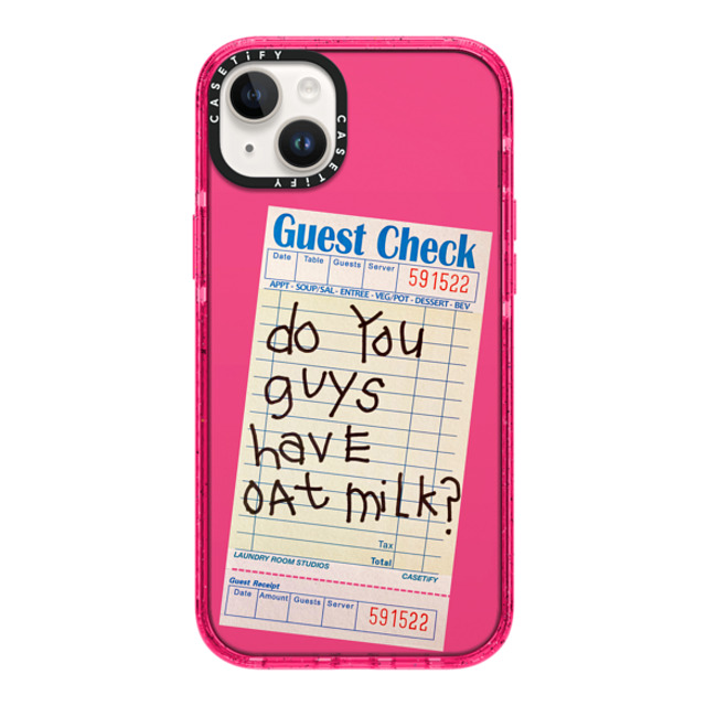 Laundry Room Studios x CASETiFY iPhone 14 Plus ケース Typography Bubble Gum インパクトケース The Other Oat Milk Case Father's Day Laundry Room Studios x CASETiFY iPhone 14 Plus ケース Typography Bubble Gum インパクトケース The Other Oat Milk Case Father's Day