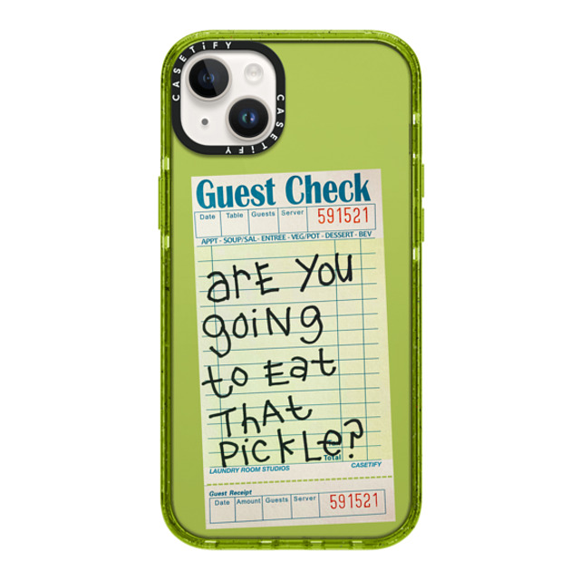 Laundry Room Studios x CASETiFY iPhone 14 Plus Case Typography Kiwi Impact Case MagSafe Compatible The Pickle Case Mother's Day Laundry Room Studios x CASETiFY iPhone 14 Plus Case Typography Kiwi Impact Case MagSafe Compatible The Pickle Case Mother's Day