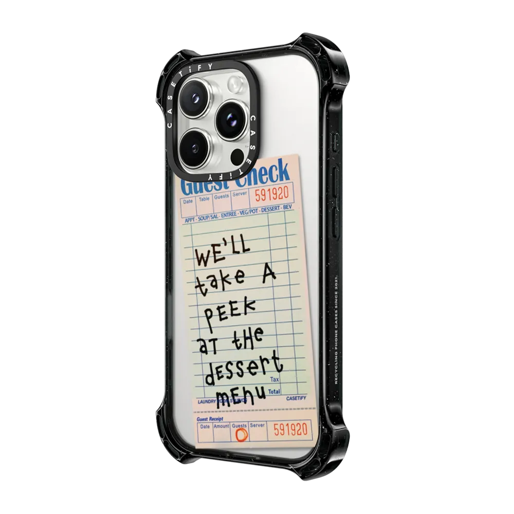 Bounce iPhone 16 Pro Max Case MagSafe Compatible - The Dessert Menu Case