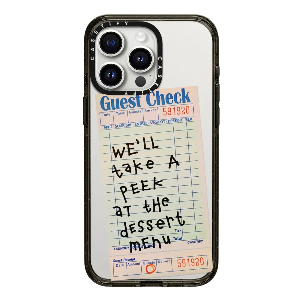 Impact iPhone 15 Pro Max Case MagSafe Compatible - The Dessert Menu Case