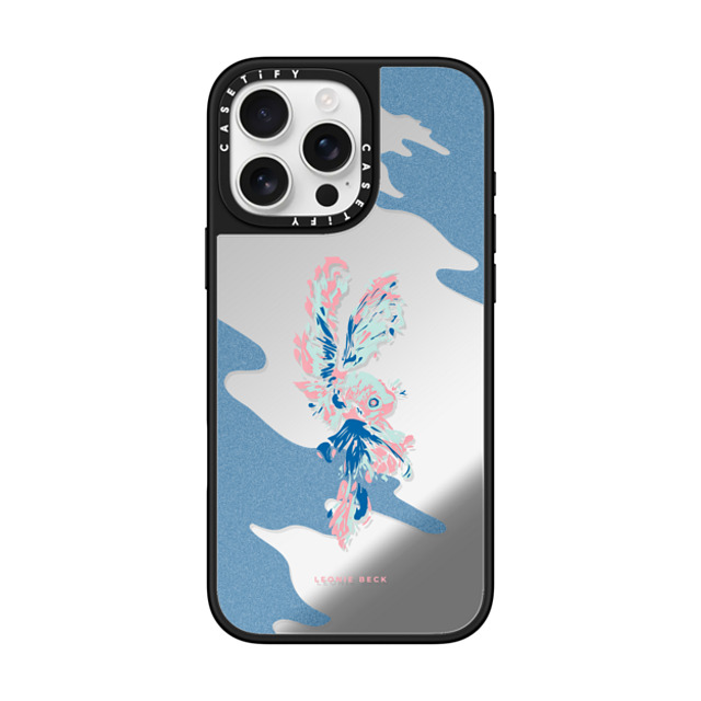 CASETiFY iPhone 16 Pro Max ケース Silver on Black ミラーケース MagSafe対応 Ocean Lover leoniebeck Father's Day CASETiFY iPhone 16 Pro Max ケース Silver on Black ミラーケース MagSafe対応 Ocean Lover leoniebeck Father's Day