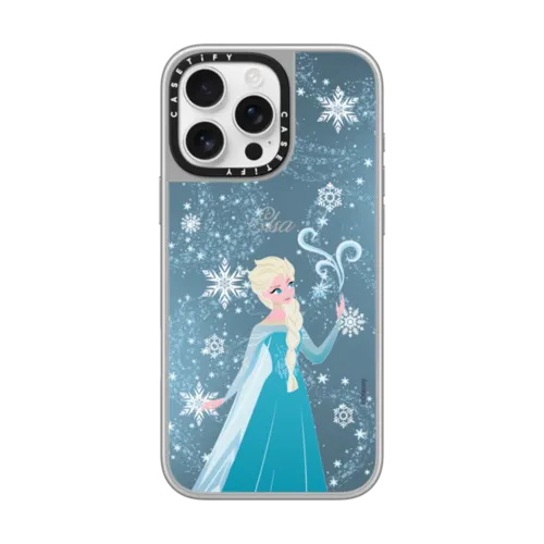 iPhone 16 Pro Max - Elsa's Snow Flurry Custom Case