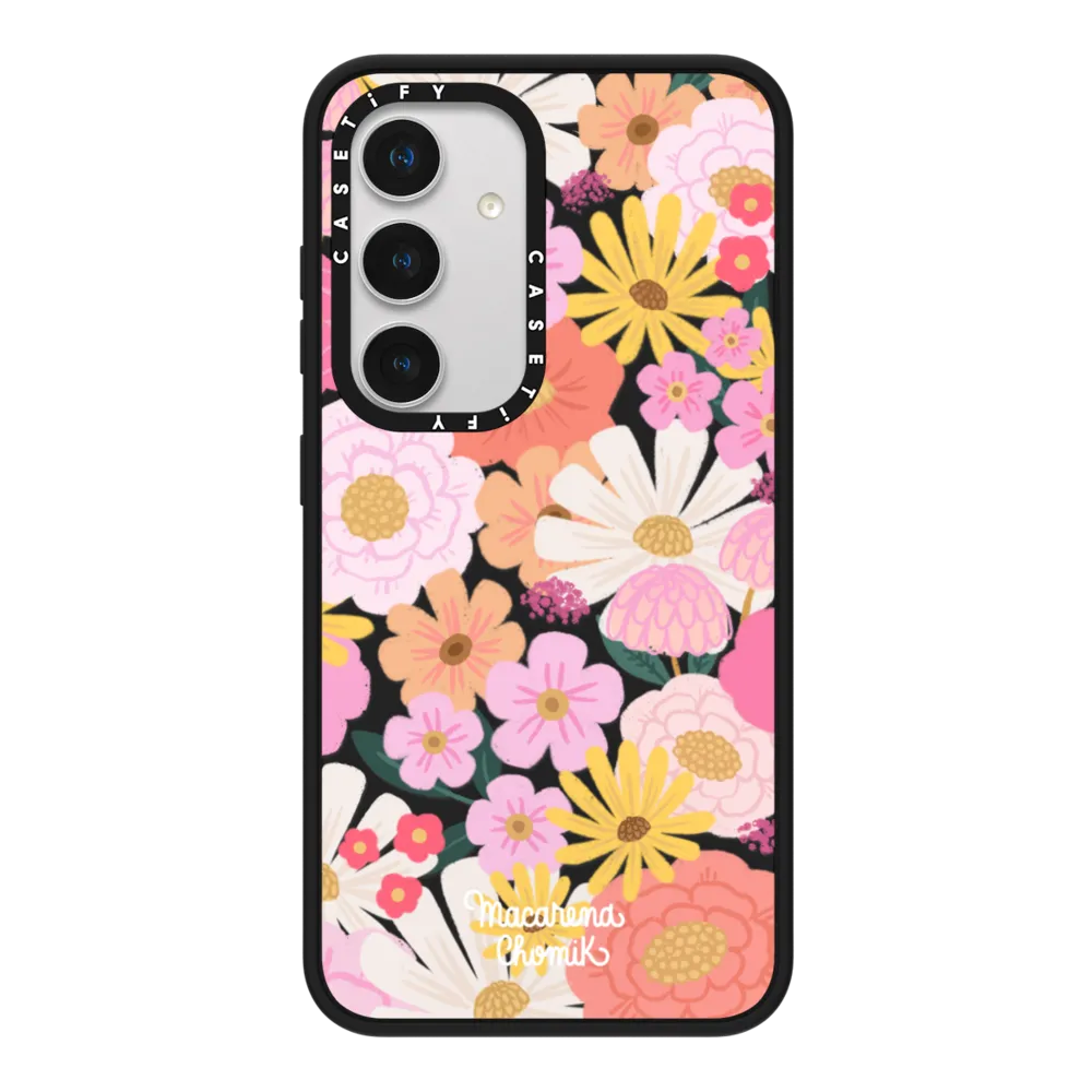 Impact Galaxy S24 Case - Floral Joy by Macarena Chomik
