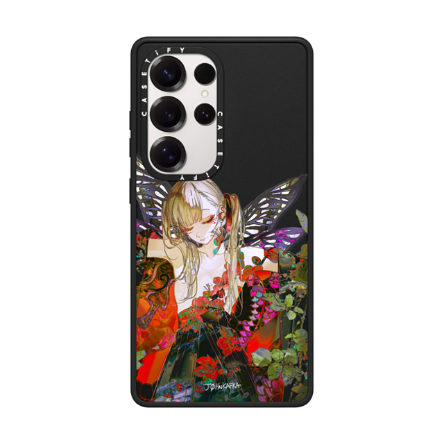 John Kafka x CASETiFY Galaxy S25 Ultra Case Floral,Butterfly マットブラック Impact Magnetic Case Silent Bloom John Kafka x CASETiFY Galaxy S25 Ultra Case Floral,Butterfly マットブラック Impact Magnetic Case Silent Bloom