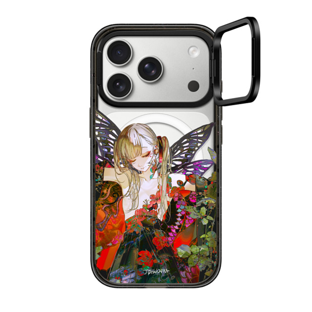 John Kafka x CASETiFY iPhone 17 Pro Case Floral,Butterfly Black インパクトリングスタンドケース MagSafe対応 Silent Bloom John Kafka x CASETiFY iPhone 17 Pro Case Floral,Butterfly Black インパクトリングスタンドケース MagSafe対応 Silent Bloom