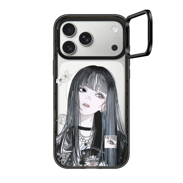 John Kafka x CASETiFY iPhone 17 Pro Max Case Floral,Anime Black インパクトリングスタンドケース MagSafe対応 Fading Bloom John Kafka x CASETiFY iPhone 17 Pro Max Case Floral,Anime Black インパクトリングスタンドケース MagSafe対応 Fading Bloom