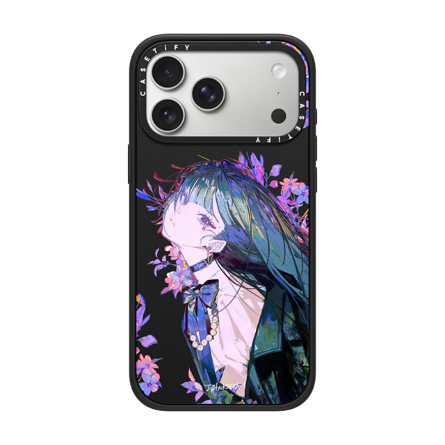 John Kafka x CASETiFY iPhone 17 Pro Max Case Floral,Anime マットブラック Impact Case MagSafe Compatible Eternal Bloom John Kafka x CASETiFY iPhone 17 Pro Max Case Floral,Anime マットブラック Impact Case MagSafe Compatible Eternal Bloom