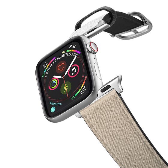 beige apple watch band