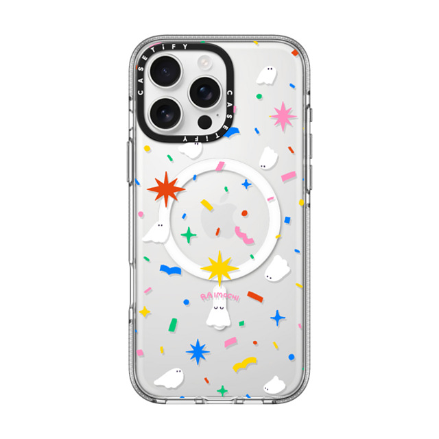 Raimochi x CASETiFY iPhone 16 Pro Max Case Cartoon Clear Clear Case MagSafe Compatible Happy Hours by Raimochi Mother's Day Raimochi x CASETiFY iPhone 16 Pro Max Case Cartoon Clear Clear Case MagSafe Compatible Happy Hours by Raimochi Mother's Day