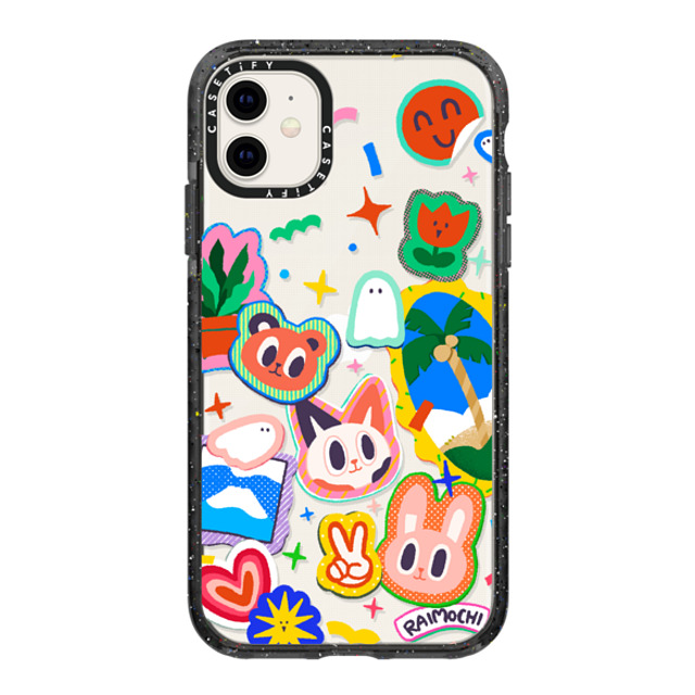 Raimochi x CASETiFY iPhone 11 Case Black Impact Case HAVE FUN! by Raimochi Raimochi x CASETiFY iPhone 11 Case Black Impact Case HAVE FUN! by Raimochi