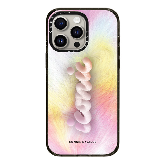 Connie Davalos x CASETiFY iPhone 15 Pro Max Case ブラック インパクトケース MagSafe対応 ICONIC Mother's Day Connie Davalos x CASETiFY iPhone 15 Pro Max Case ブラック インパクトケース MagSafe対応 ICONIC Mother's Day