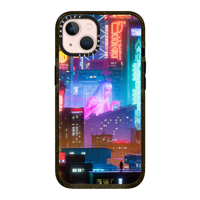 Desmond Lo x CASETiFY iPhone 13 ケース ブラック インパクトケース HORIZON.