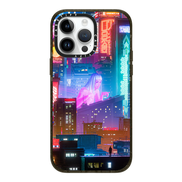 Desmond Lo x CASETiFY iPhone 14 Pro Max ケース ブラック インパクトケース MagSafe対応 HORIZON.