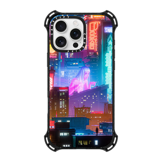 Desmond Lo x CASETiFY iPhone 16 Pro Max ケース ブラック バウンスケース HORIZON.