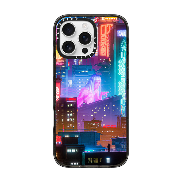 Desmond Lo x CASETiFY iPhone 16 Pro Max ケース ブラック インパクトケース MagSafe対応 HORIZON.