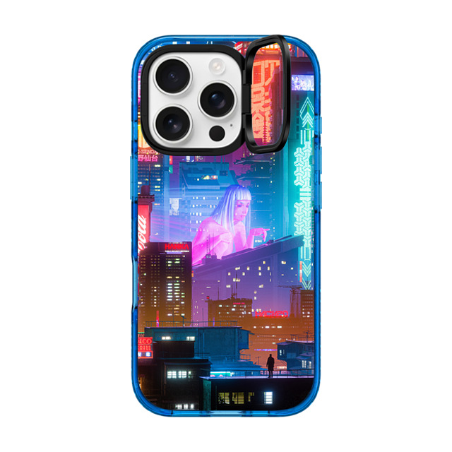 Desmond Lo x CASETiFY iPhone 16 Pro Case スカイブルー インパクトリングスタンドケース MagSafe対応 HORIZON. Desmond Lo x CASETiFY iPhone 16 Pro Case スカイブルー インパクトリングスタンドケース MagSafe対応 HORIZON.