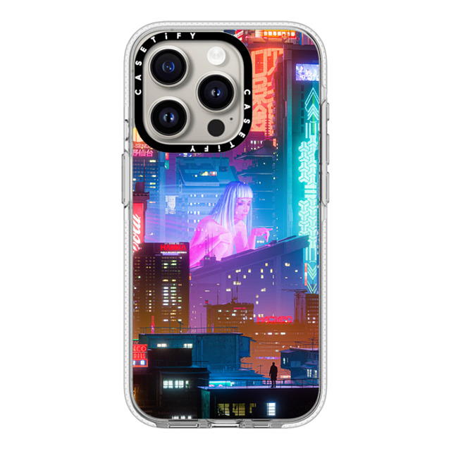 Desmond Lo x CASETiFY iPhone 15 Pro ケース クリア クリア ケース MagSafe対応 HORIZON.