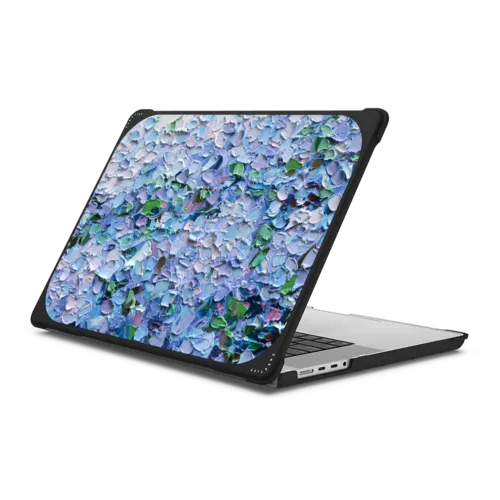 MacBook Pro 16-inch (M1 - M5) - Nantucket Blue Hydrangeas