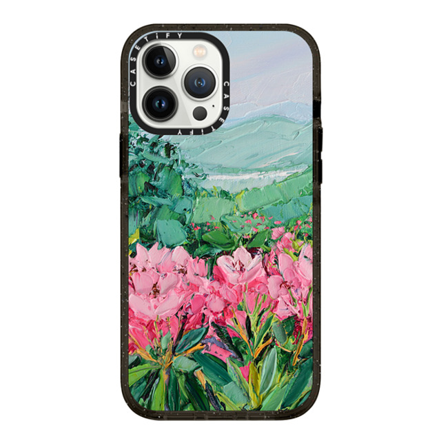 Ann Marie Coolick x CASETiFY iPhone 13 Pro Max Case Black Impact Case Azalea Gardens Mother's Day Ann Marie Coolick x CASETiFY iPhone 13 Pro Max Case Black Impact Case Azalea Gardens Mother's Day