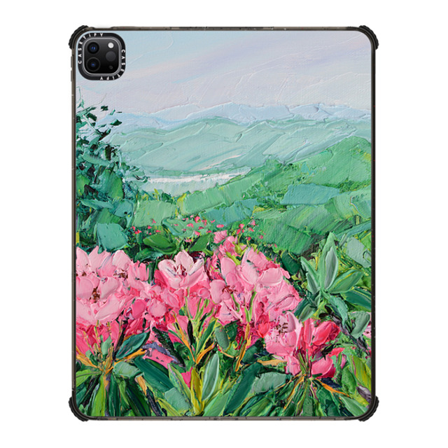 Ann Marie Coolick x CASETiFY iPad Pro 12.9-inch (第5/6世代) ブラック iPad インパクト ケース Azalea Gardens Father's Day Ann Marie Coolick x CASETiFY iPad Pro 12.9-inch (第5/6世代) ブラック iPad インパクト ケース Azalea Gardens Father's Day