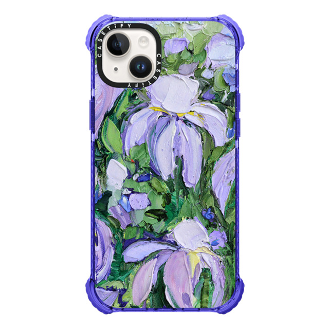 Ann Marie Coolick x CASETiFY iPhone 14 Plus ケース Peri Purple ウルトラインパクトケース Summer Lilacs