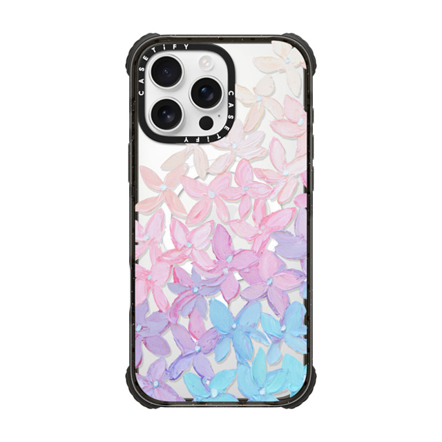 Ann Marie Coolick x CASETiFY iPhone 16 Pro Max Case Floral,Fine Art Black ウルトラ インパクトケース MagSafe 対応 Clear Hydrangea Blooms Father's Day Ann Marie Coolick x CASETiFY iPhone 16 Pro Max Case Floral,Fine Art Black ウルトラ インパクトケース MagSafe 対応 Clear Hydrangea Blooms Father's Day