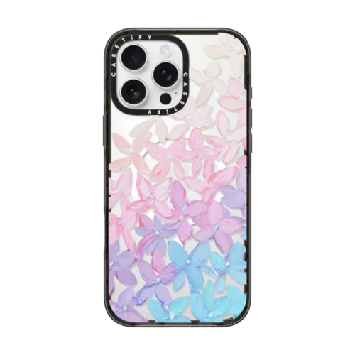 iPhone 16 Pro Max - Clear Hydrangea Blooms