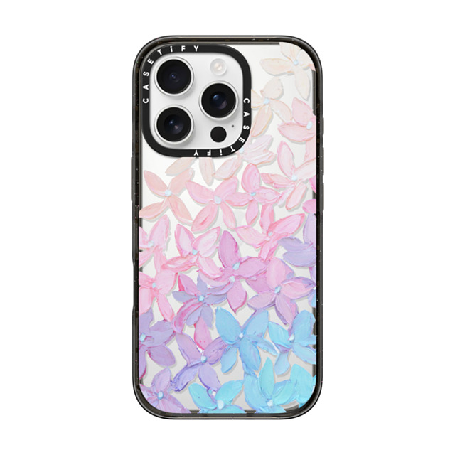 Ann Marie Coolick x CASETiFY iPhone 16 Pro Case Floral,Fine Art Black Impact Case Clear Hydrangea Blooms Father's Day Ann Marie Coolick x CASETiFY iPhone 16 Pro Case Floral,Fine Art Black Impact Case Clear Hydrangea Blooms Father's Day