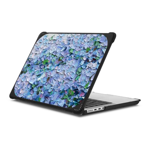 MacBook Pro 14-inch (M1 - M5) - Nantucket Blue Hydrangeas