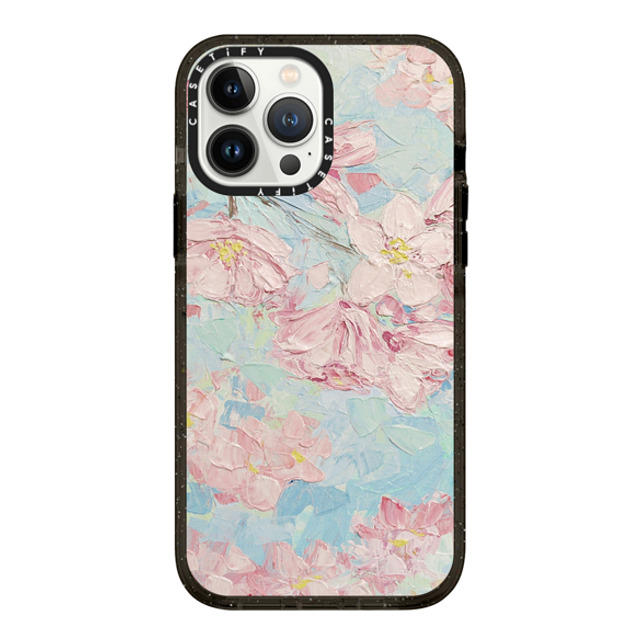 Ann Marie Coolick x CASETiFY iPhone 13 Pro Max ケース Floral,Fine Art ブラック インパクトケース MagSafe対応 Yoshino Cherry Blossoms Father's Day Ann Marie Coolick x CASETiFY iPhone 13 Pro Max ケース Floral,Fine Art ブラック インパクトケース MagSafe対応 Yoshino Cherry Blossoms Father's Day
