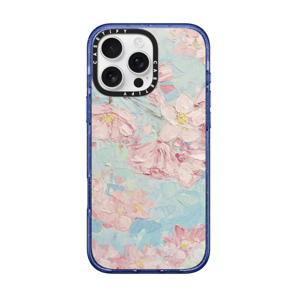 Impact iPhone 16 Pro Max Case MagSafe Compatible - Yoshino Cherry Blossoms