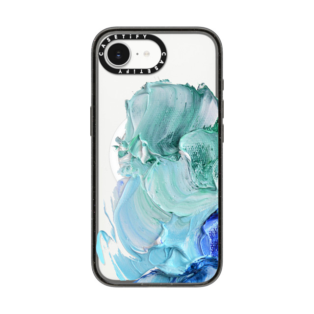 Ann Marie Coolick x CASETiFY iPhone 16e Case Nature,Fine Art Black Impact Case MagSafe Compatible Blue Splash Back to School Ann Marie Coolick x CASETiFY iPhone 16e Case Nature,Fine Art Black Impact Case MagSafe Compatible Blue Splash Back to School