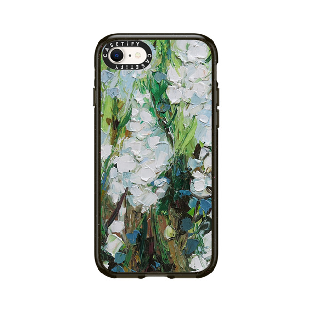 Ann Marie Coolick x CASETiFY iPhone SE (2022) ケース Floral,Fine Art ブラック インパクトケース Wild Squill Flowers Father's Day Ann Marie Coolick x CASETiFY iPhone SE (2022) ケース Floral,Fine Art ブラック インパクトケース Wild Squill Flowers Father's Day