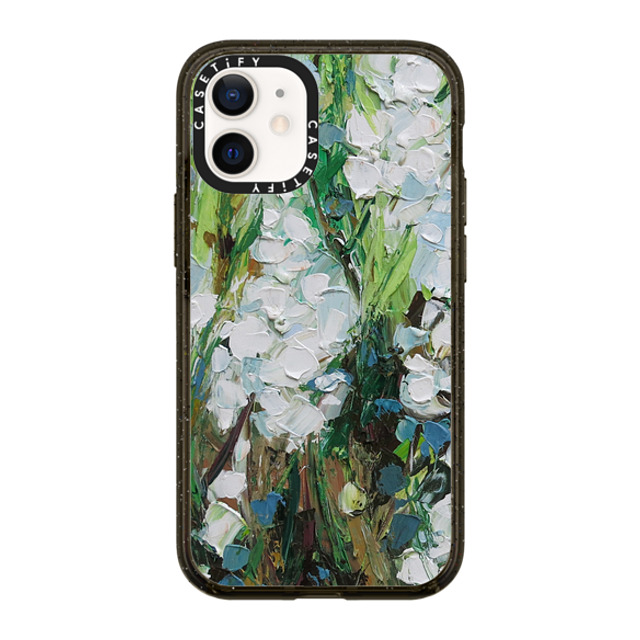 Ann Marie Coolick x CASETiFY iPhone 12 mini ケース Floral,Fine Art ブラック インパクトケース Wild Squill Flowers Father's Day Ann Marie Coolick x CASETiFY iPhone 12 mini ケース Floral,Fine Art ブラック インパクトケース Wild Squill Flowers Father's Day