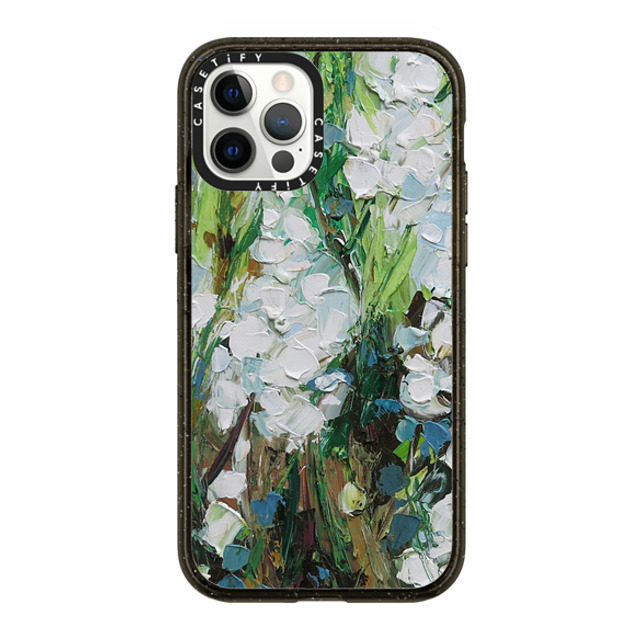 Ann Marie Coolick x CASETiFY iPhone 12 Pro ケース Floral,Fine Art ブラック インパクトケース Wild Squill Flowers Back to School Ann Marie Coolick x CASETiFY iPhone 12 Pro ケース Floral,Fine Art ブラック インパクトケース Wild Squill Flowers Back to School