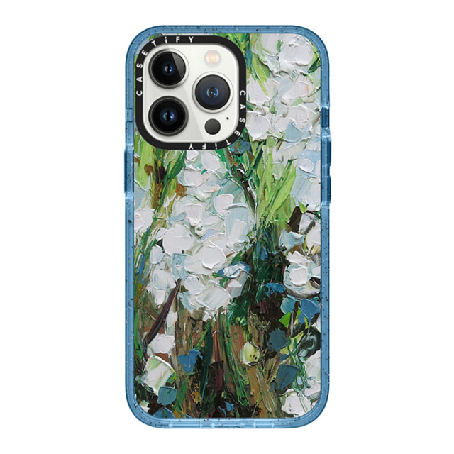 Ann Marie Coolick x CASETiFY iPhone 13 Pro Case Floral,Fine Art ベイビーブルー Impact Case Wild Squill Flowers Mother's Day Ann Marie Coolick x CASETiFY iPhone 13 Pro Case Floral,Fine Art ベイビーブルー Impact Case Wild Squill Flowers Mother's Day