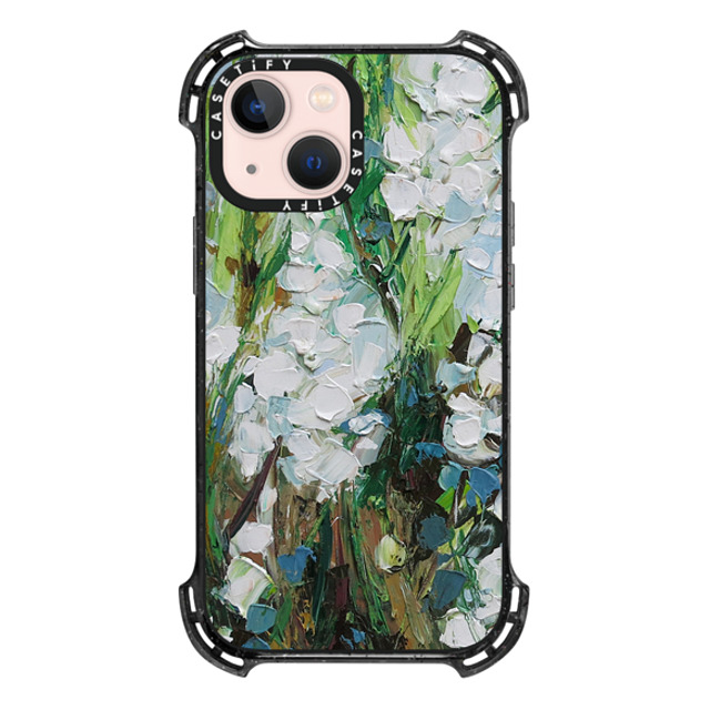 Ann Marie Coolick x CASETiFY iPhone 13 Mini Case Floral,Fine Art Triple Black バウンスケース Wild Squill Flowers Mother's Day Ann Marie Coolick x CASETiFY iPhone 13 Mini Case Floral,Fine Art Triple Black バウンスケース Wild Squill Flowers Mother's Day