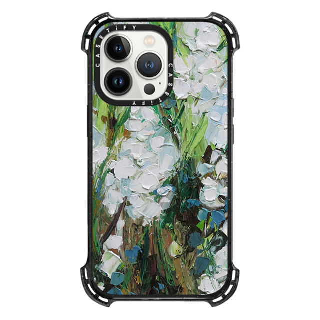 Ann Marie Coolick x CASETiFY iPhone 13 Pro ケース Floral,Fine Art Triple Black バウンスケース Wild Squill Flowers Back to School Ann Marie Coolick x CASETiFY iPhone 13 Pro ケース Floral,Fine Art Triple Black バウンスケース Wild Squill Flowers Back to School